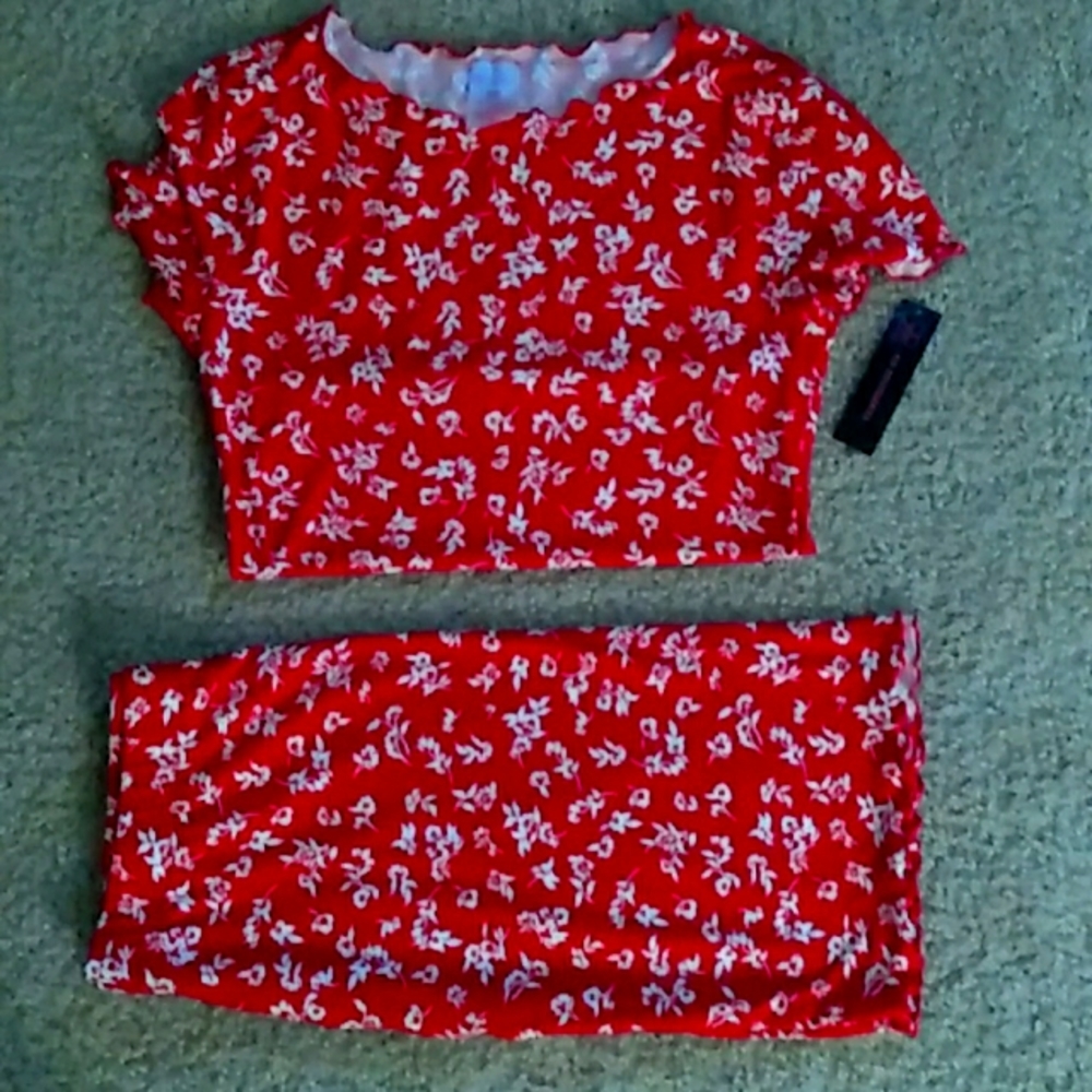 Skirt set